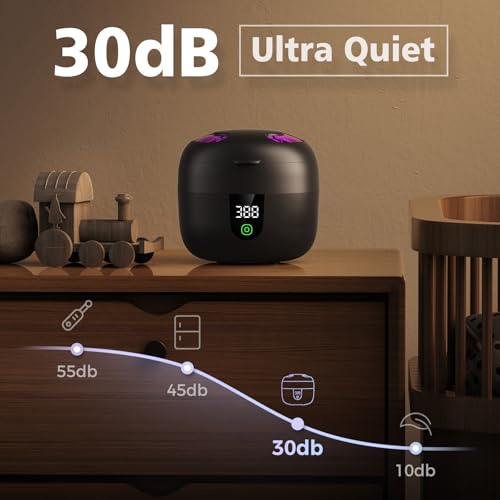 Ultrasonic Retainer Cleaner with Removable Tank for Aligners, Jewelry B601919