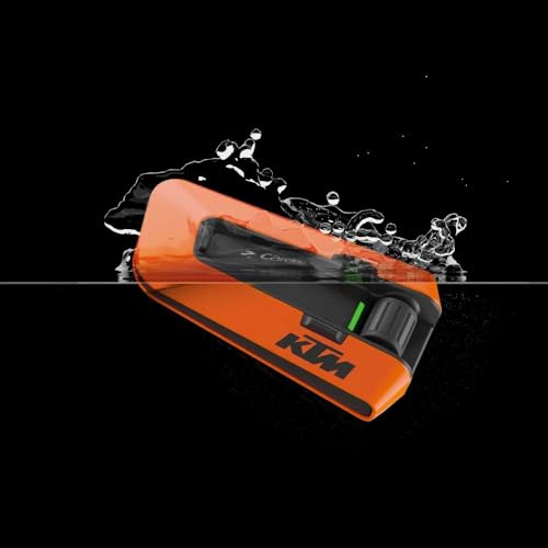 Cardo PACKTALK Edge Motorcycle Bluetooth Headset Intercom - Single Pack, Black T745612