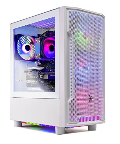 Skytech Shadow Gaming PC, Intel i5 4.3GHz Turbo Boost, NVIDIA RTX 3060 12GB GDDR6, 1TB NVME, 16GB DDR4 RAM 3200, 600W GOLD PSU, Wi-Fi, Win 11 Home