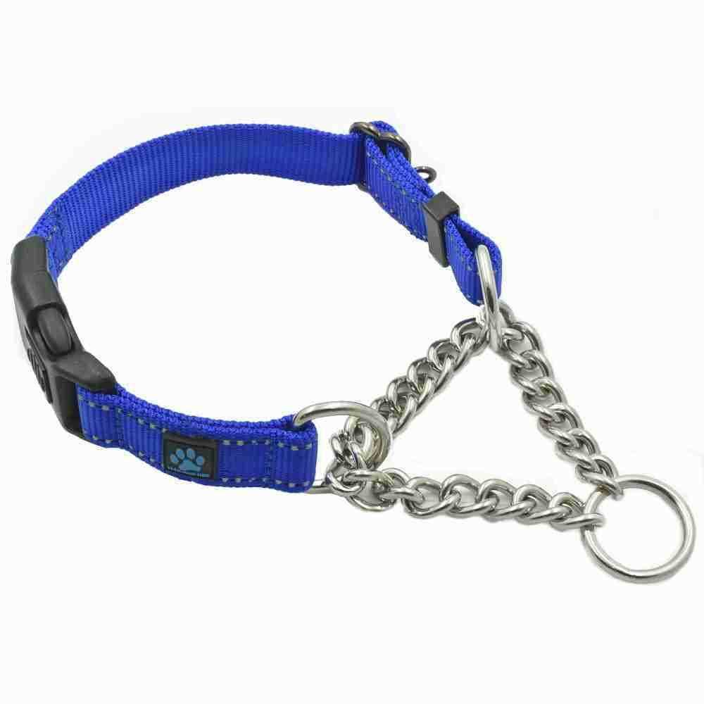Max and Neo Stainless Steel Chain Martingale Collar U931299