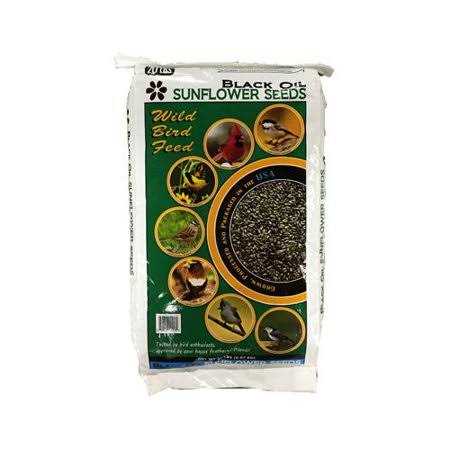 Meadow Ridge Farms Black Oil Sunflower Bird Seeds, 20 lb I7190