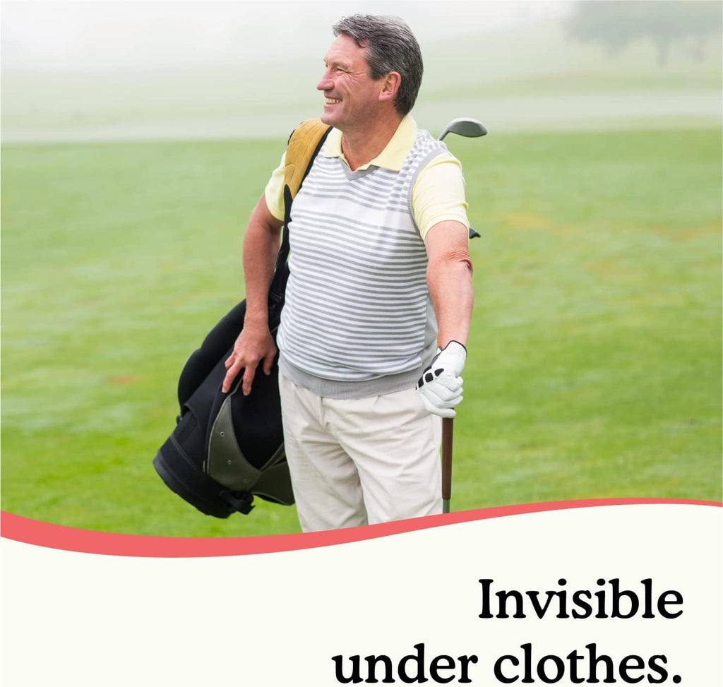 Overnight Incontinence Underwear for Men with Guards, White, XXL, 40 Count L543876