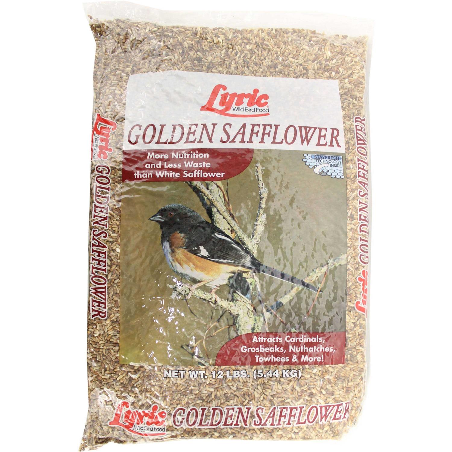 Lyric Golden Safflower Seed Wild Bird Food V9926