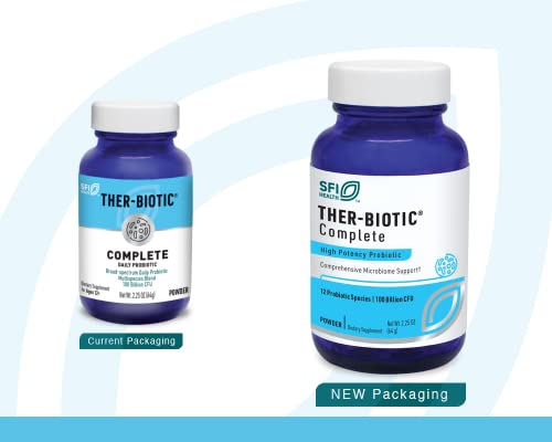 Klaire Labs Ther-Biotic Complete Probiotic Powder - 100 Billion CFU - 60 Servings P942132