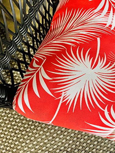 Tempo Outdoor Seat Cushion Panama Seafoam Set of 2 O2995