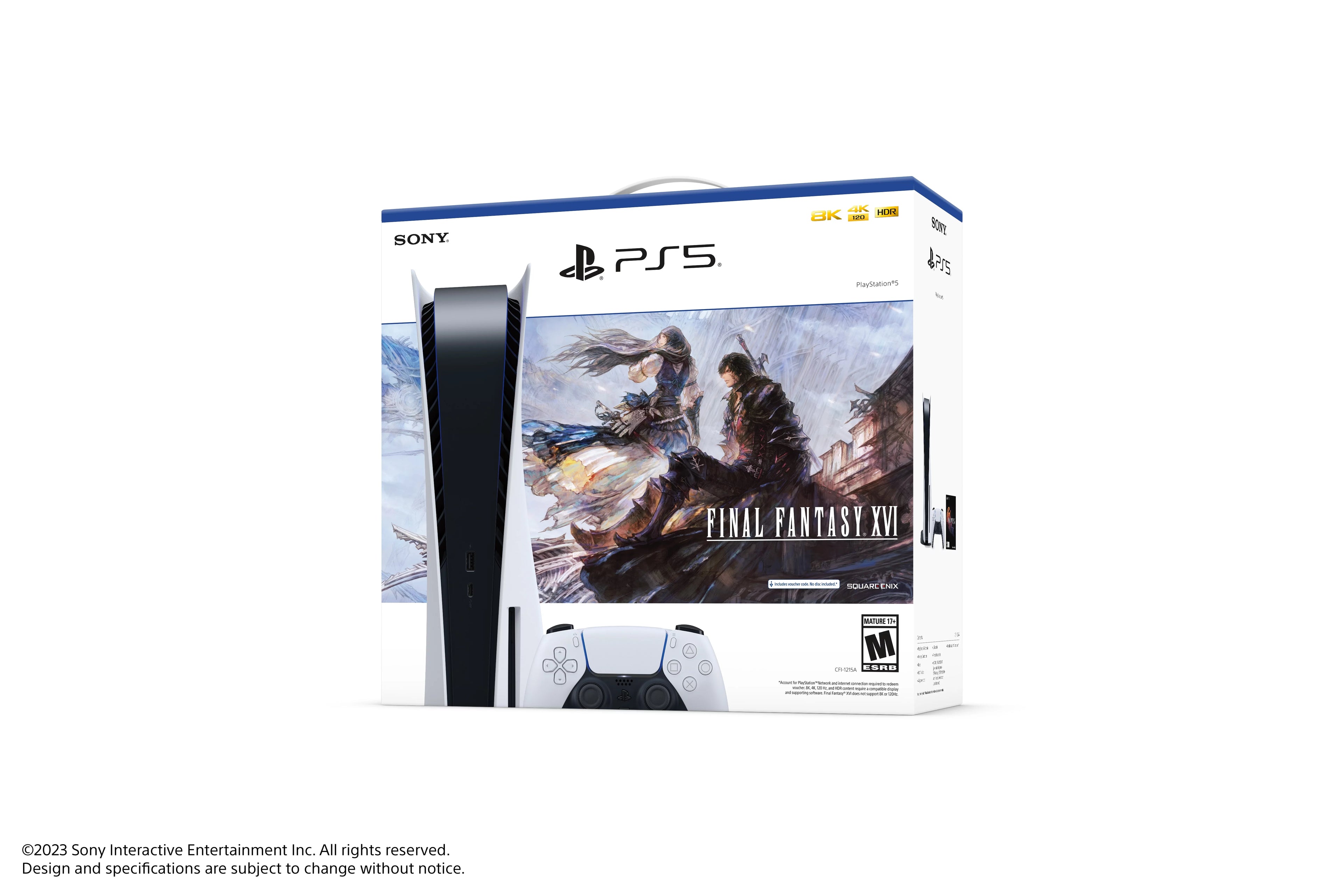 PlayStation 5 Console – FINAL FANTASY XVI Bundle U583311