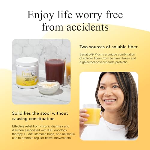 Banatrol® Natural Anti-Diarrheal Medical Food with Prebiotics, 25 Servings (Banana) K27787