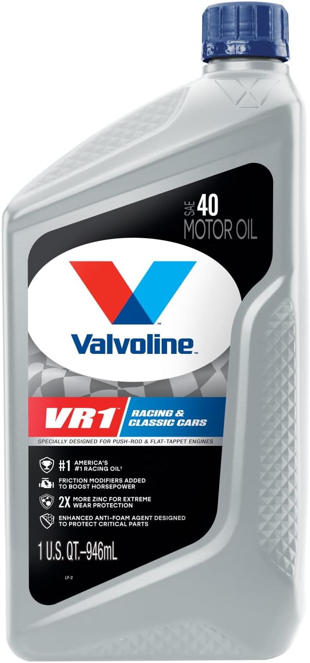 Valvoline VR1 Racing SAE 40 Motor Oil 1 QT