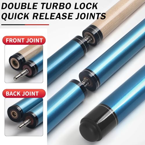 Heavy Hitter Jump Break Cue 2-Piece Pool Stick 21-25oz Q2578