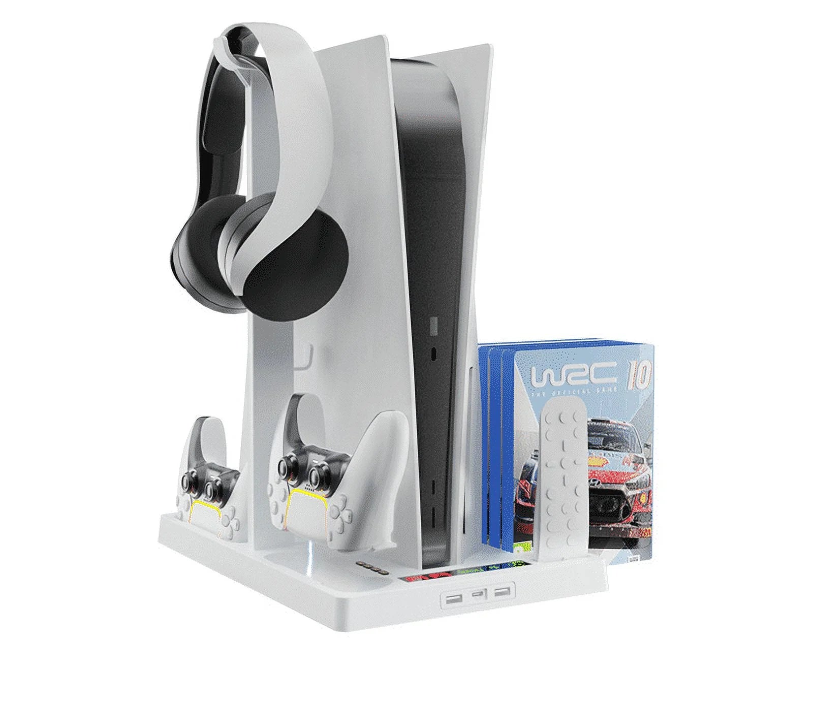 PS5 Video Game Console Disc Edition - Horizon Forbidden West Bundle with Cefesfy Stand and Cooling Station F245