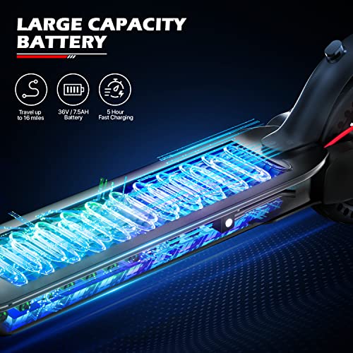 MoNiBloom E-Scooter Electric Folding Scooter with LED Display and Bluetooth APP E53743