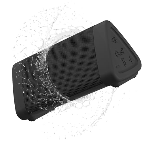 OontZ Angle 3 Portable Bluetooth 5.4 Speaker, IPX5 Water-Resistant, Black V1239