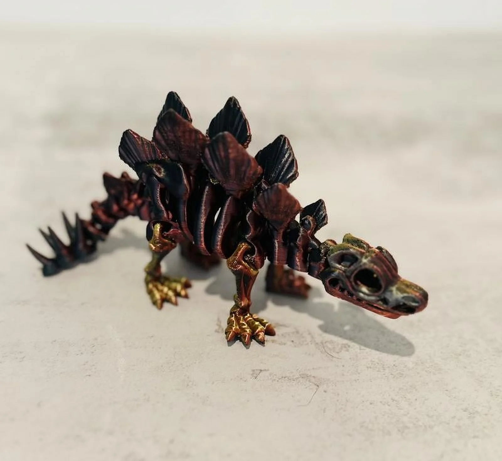 Dino Skeletons Multicolored Desk Ornament 3D Printed O59488