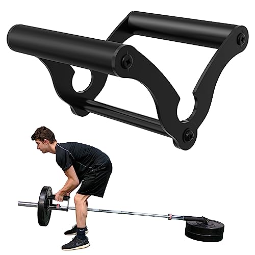 V Bar Landmine Handle Attachment for Barbell, Multi-Grip Non-Slip, Fits Olympic Bars O636
