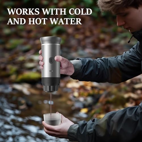 Zcyge Portable Espresso Machine for Travel Camping D4328