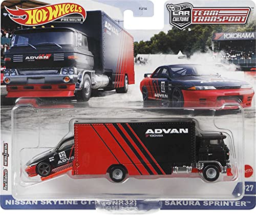 Hot Wheels Team Transport Car and Component Model Z77595