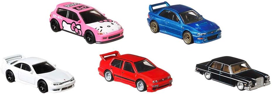 Hot Wheels Premium Car Culture Modern Classics 5-Pack Q31163