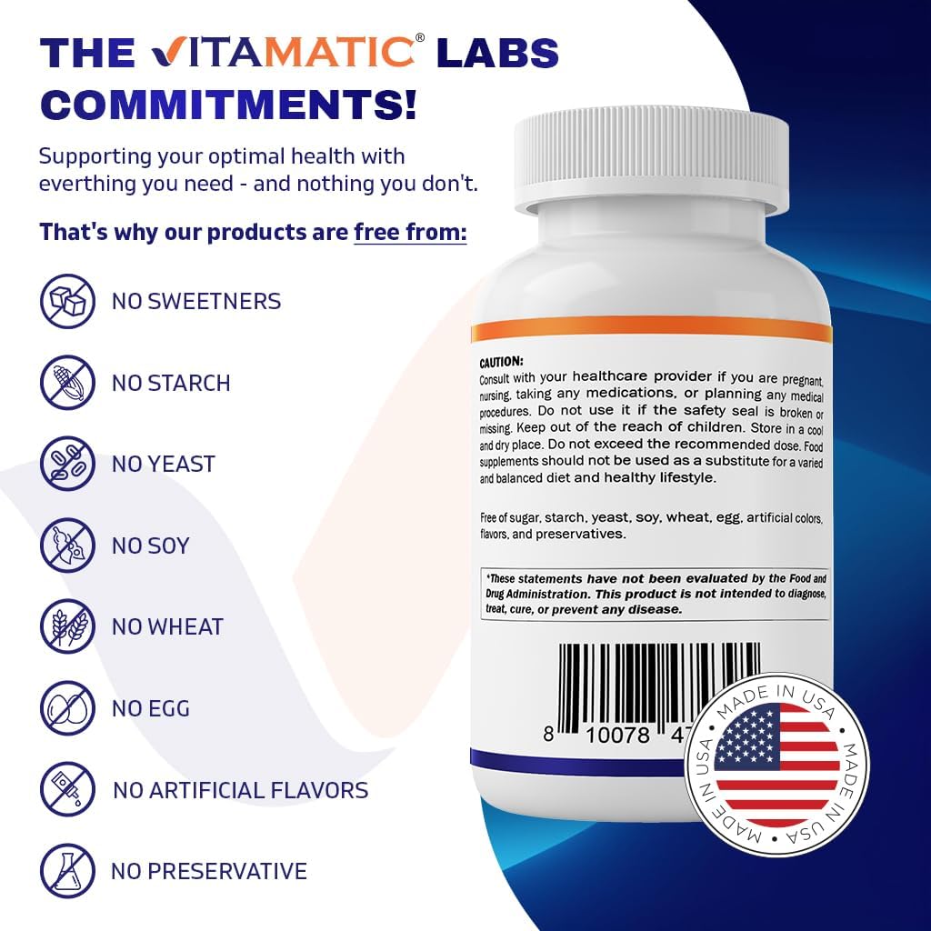 Vitamatic Ferrous Sulphate 325 mg + Vitamin C 100 mg Iron Supplement, 250 Coated Tablets J387
