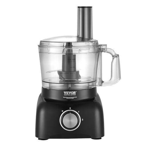 VEVOR Food Processor 7 Cup Vegetable Chopper with Reversible Disc E877918
