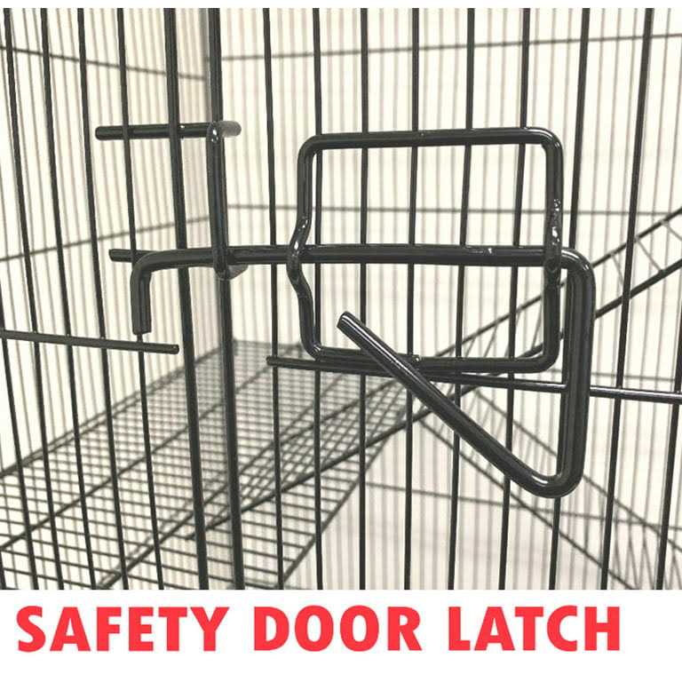 Mcage 3-Story Ferret Chinchilla Habitat Cage with Tight 3/8-Inch Wire H8749