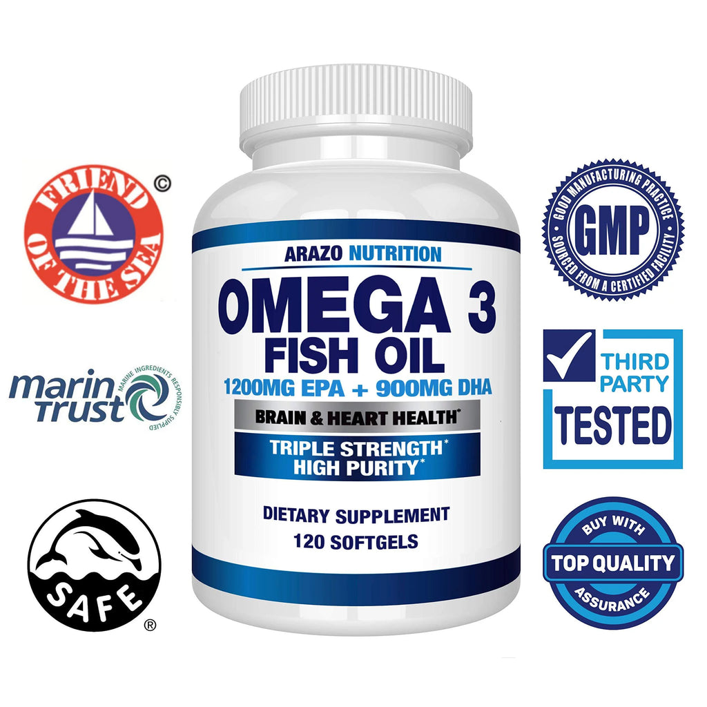 Omega 3 Fish Oil 2250mg High EPA 1200mg DHA 900mg Q694