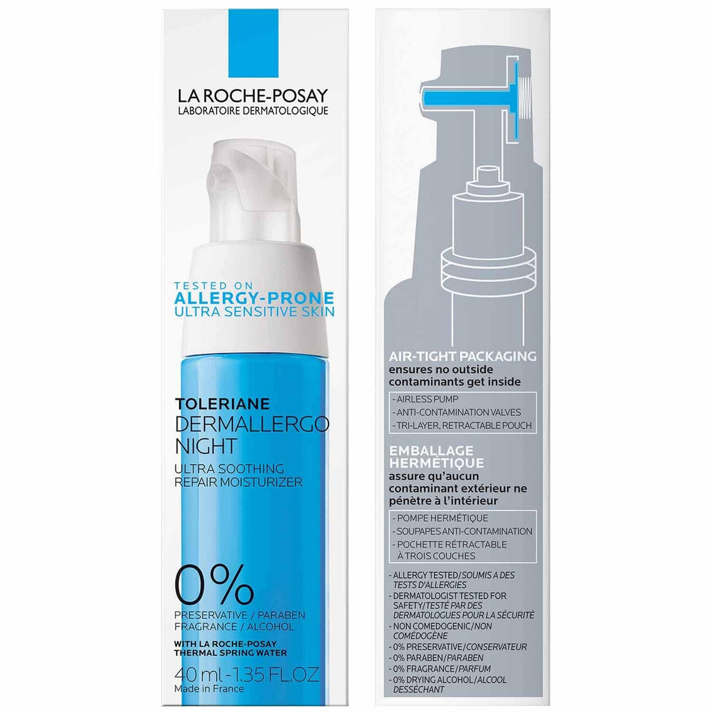 La Roche-Posay Toleriane Dermallergo Night Cream for Sensitive Skin V686462