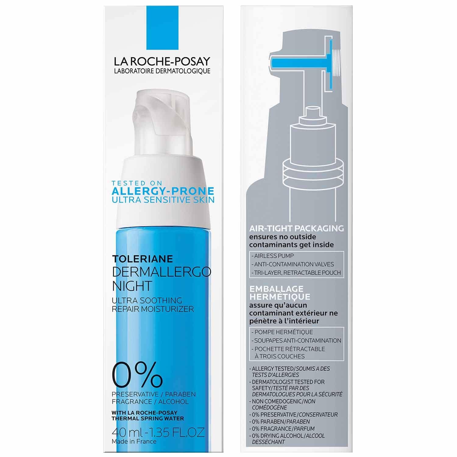 La Roche-Posay Toleriane Dermallergo Night Cream for Sensitive Skin V686462
