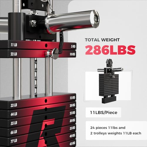 RitFit M1 & M1 Pro Smith Machine with Cable Crossover System for Home Gym Y659852