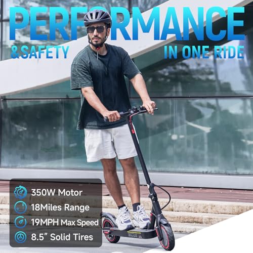 iScooter Electric Scooter for Adults, Long Range Commuting with Cruise Control F733591