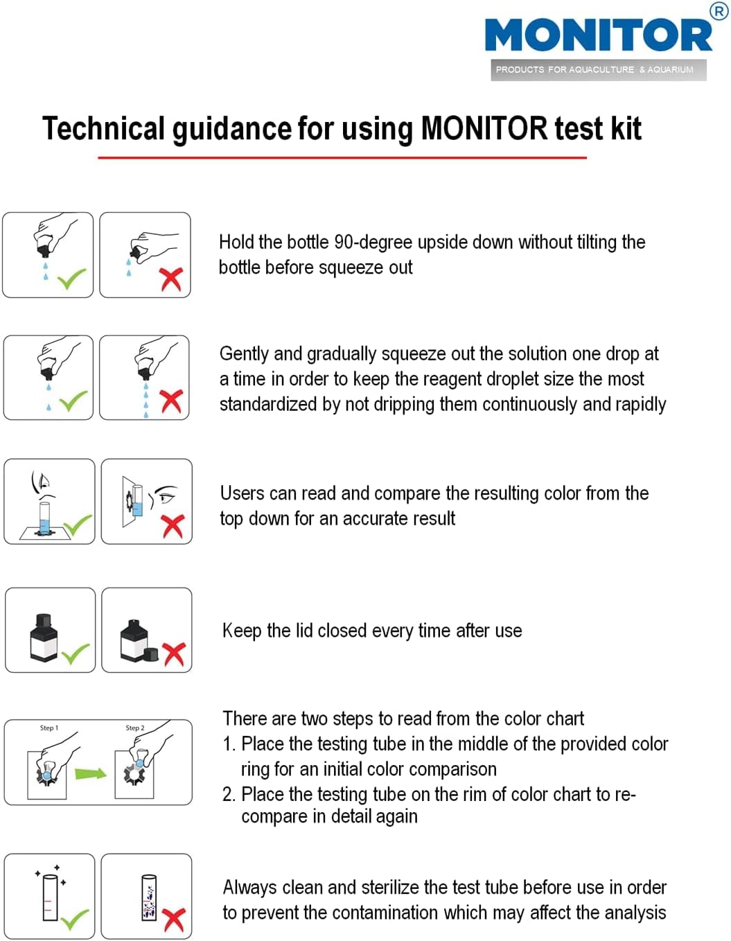 Monitor Calcium/Magnesium Low Salinity Test Kit (120 Tests) H241