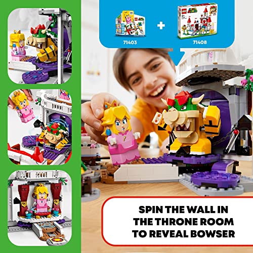 LEGO Super Mario Peach’s Castle Expansion Set 71408, Buildable Toy for Kids Aged 8+ B604