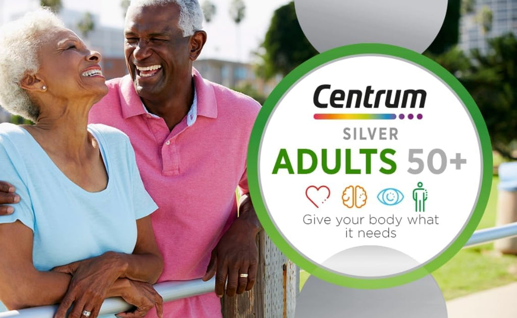 Centrum Silver Adults 50+ Multivitamin 325 Tablets, Pack of 3 N205202