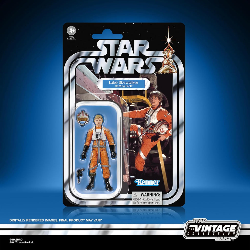 STAR WARS The Vintage Collection Luke Skywalker (X-Wing Pilot) 3.75-Inch Action Figure P177266