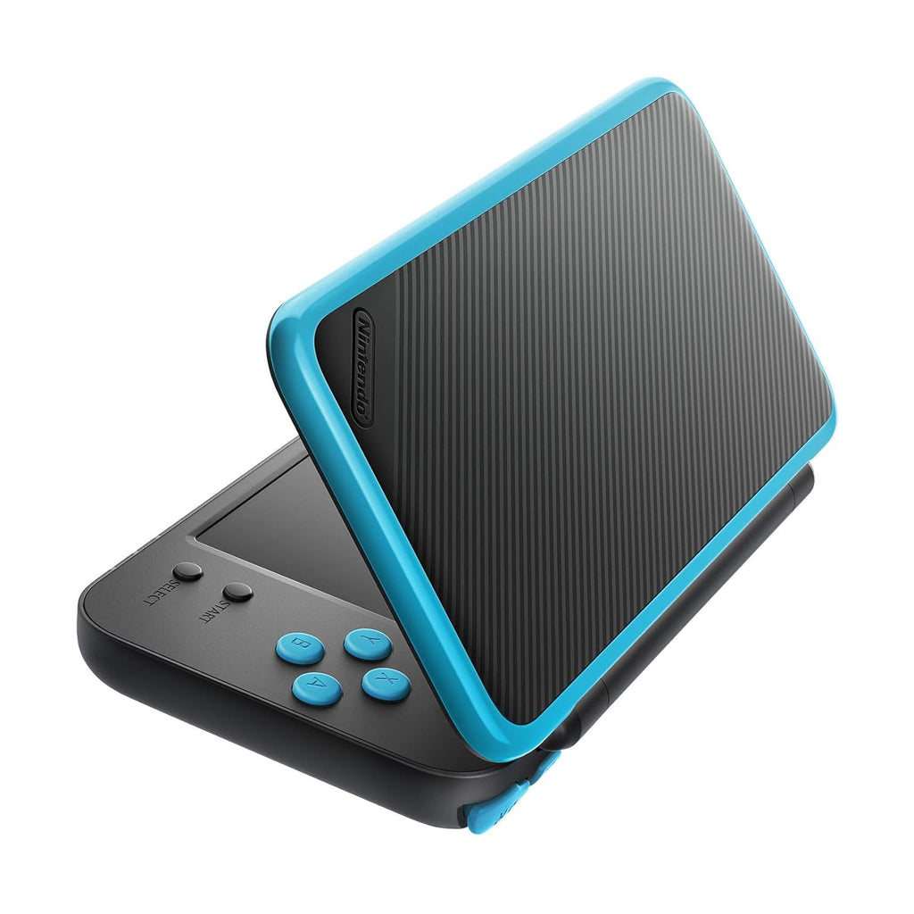 Nintendo 2DS XL Black + Turquoise with Mario Kart 7 Pre-installed (Renewed) K48624