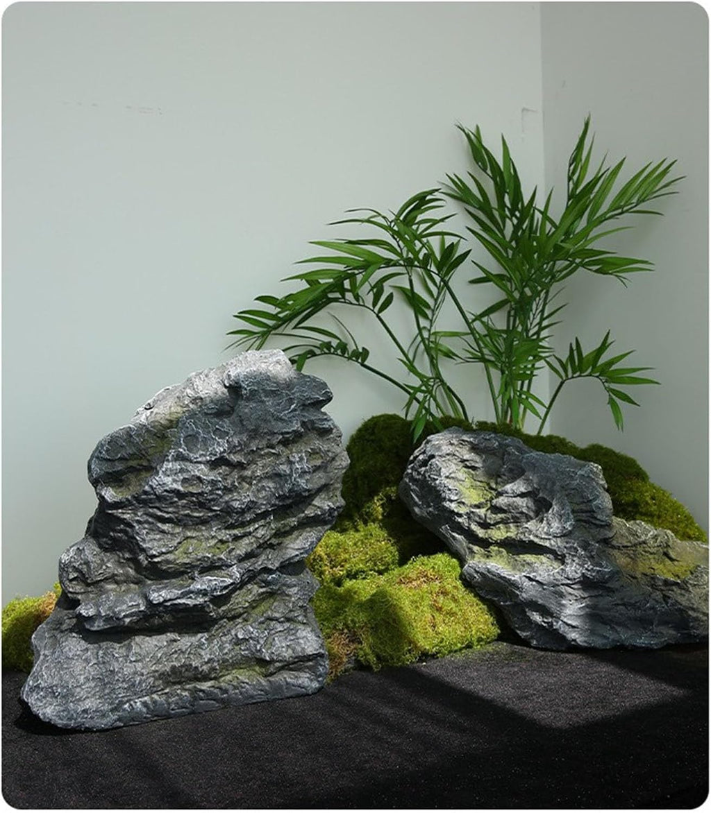 Artificial Rock Cover Faux Stone Septic Lid for Outdoor Landscaping Y3716