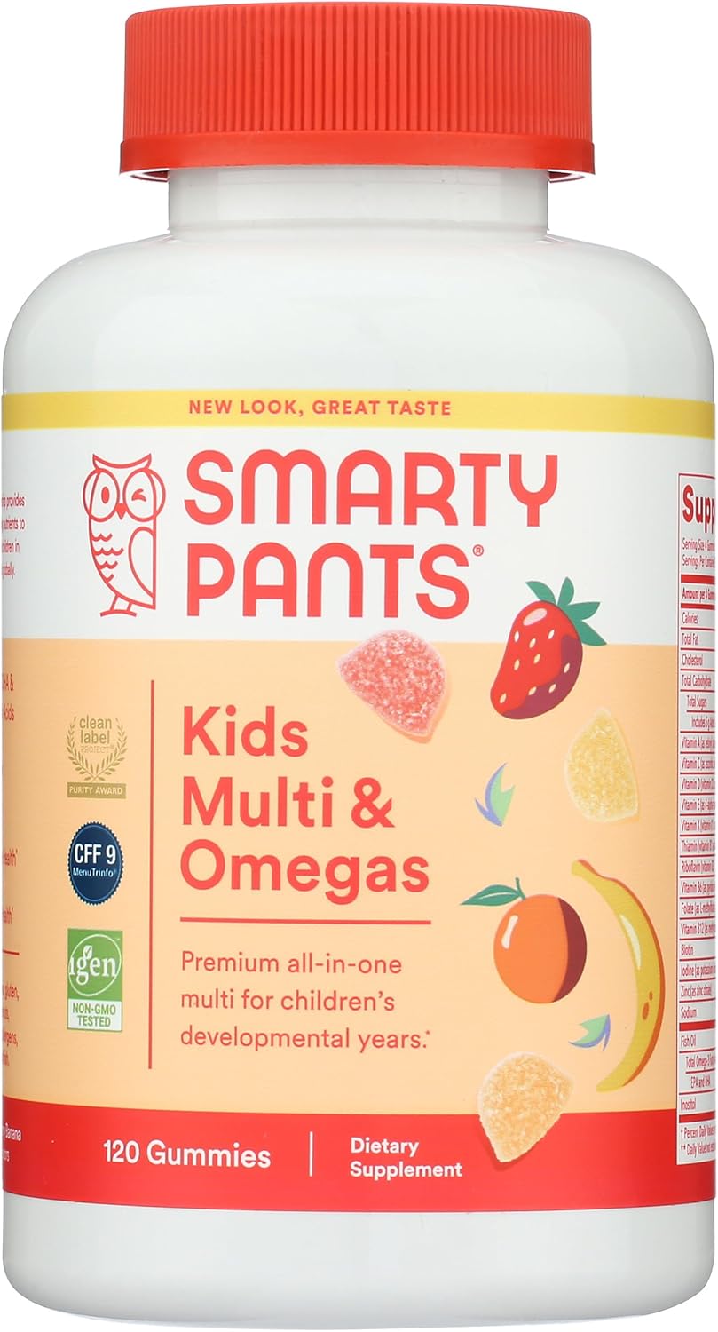 SMARTYPANTS Kids Complete 120 Gummies, 120 CT