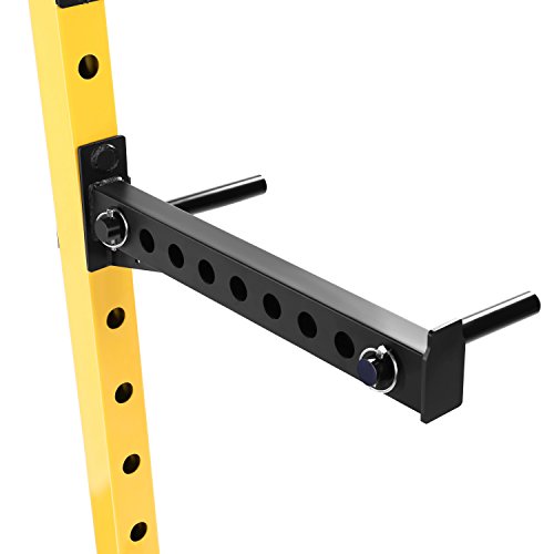 HulkFit Pro Series Power Cage Weight Rack with 2 Pull Up Bars for Home Gym R22743