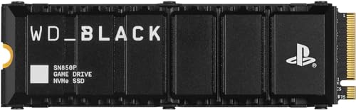 WD_BLACK 8TB SN850P NVMe M.2 SSD Officially Licensed Storage Expansion for PS5 Consoles, up to 7200MB/s, with heatsink - WDBBYV0080BNC-WRSN