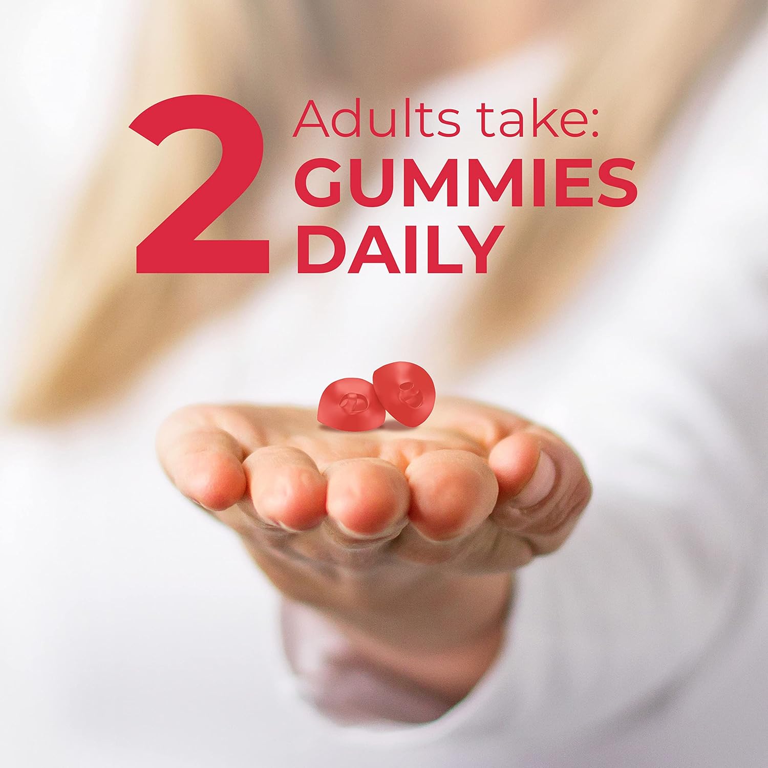 ONE A DAY Multi+ Immune Support Gummies, Multivitamin with Vitamins C, D, E, A & Zinc, 120 Count X595
