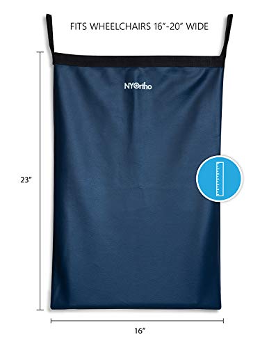 NYOrtho Wheelchair Foot-Rest Extender Elevating Pad with Carrying Bag D6108
