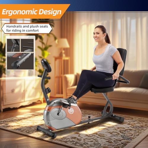 Marcy Home Fitness Personal Exercise Bike with Magnetic Resistance I8186