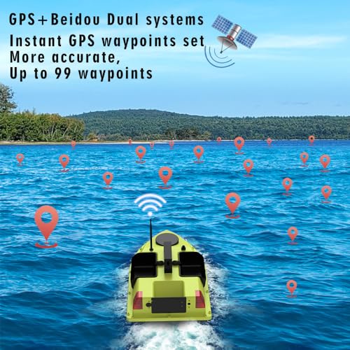 RC Fishing Bait Boat with GPS Auto Navigation for Carp Fishing P816513