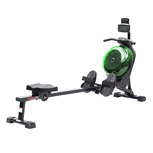 Sunny Health & Fitness Elite Water Rowing Machine T4389