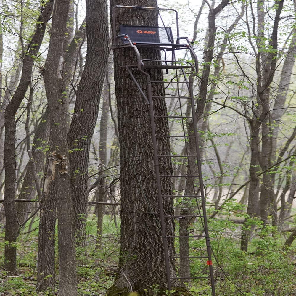 Guide Gear Ultra Comfort 18' Ladder Tree Stand for Hunting I5847