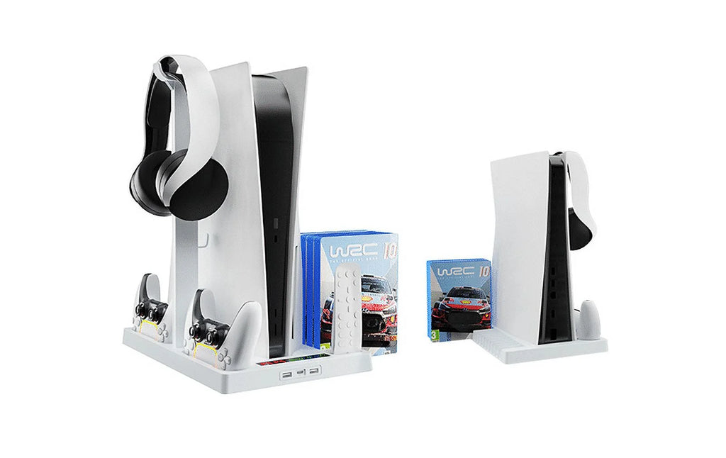 PS5 Video Game Console Disc Edition - Horizon Forbidden West Bundle with Cefesfy Stand and Cooling Station F245