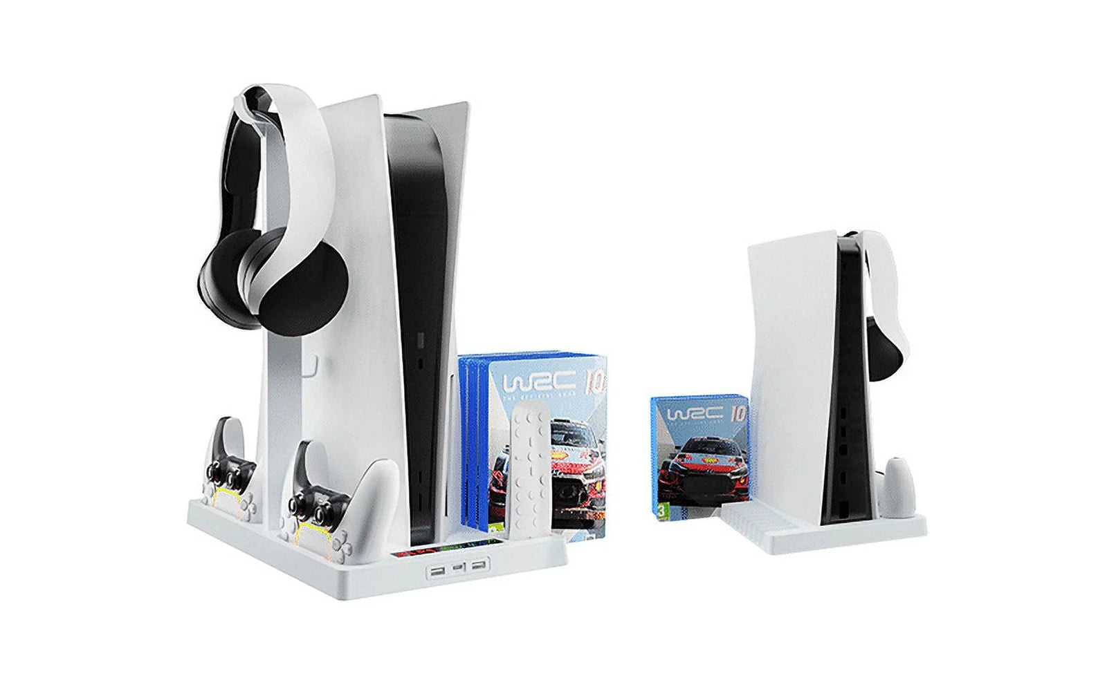 PS5 Video Game Console Disc Edition - Horizon Forbidden West Bundle with Cefesfy Stand and Cooling Station F245