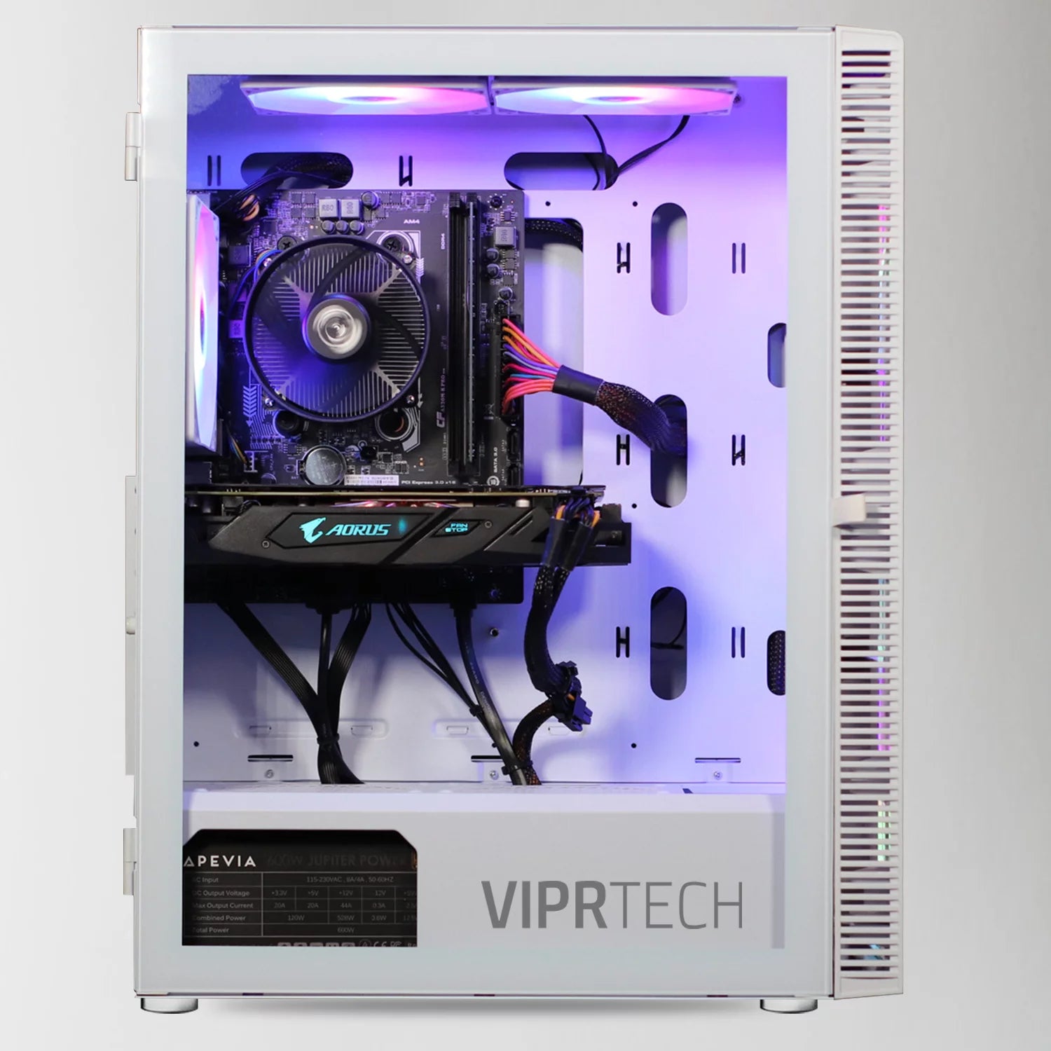 ViprTech.com Icefall Gaming PC Desktop - AMD Ryzen 5, NVIDIA RTX 2060, 16GB RAM, 1TB HDD I40819