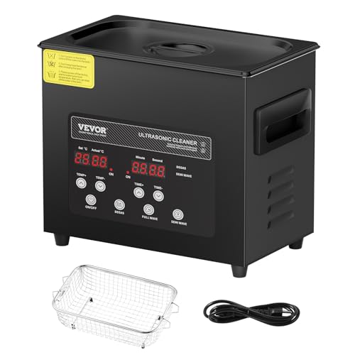 VEVOR 10L Ultrasonic Cleaner, 240W Digital Machine with Heater & Timer C9757