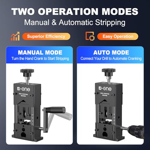 Manual Wire Stripping Machine 0.06"-1.18" Copper Wire Peeler L4067