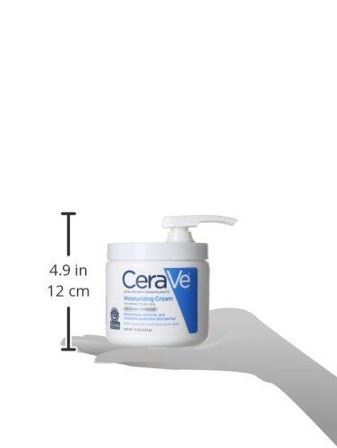 CeraVe Moisturizing Cream with Pump 16 oz for Dry Skin I2507